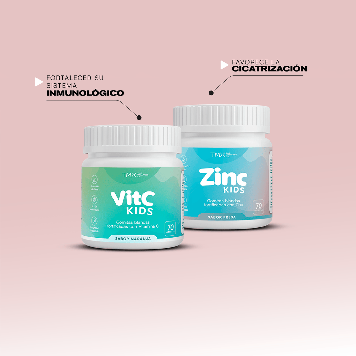 Back to school: VIT C KIDS + ZINC KIDS