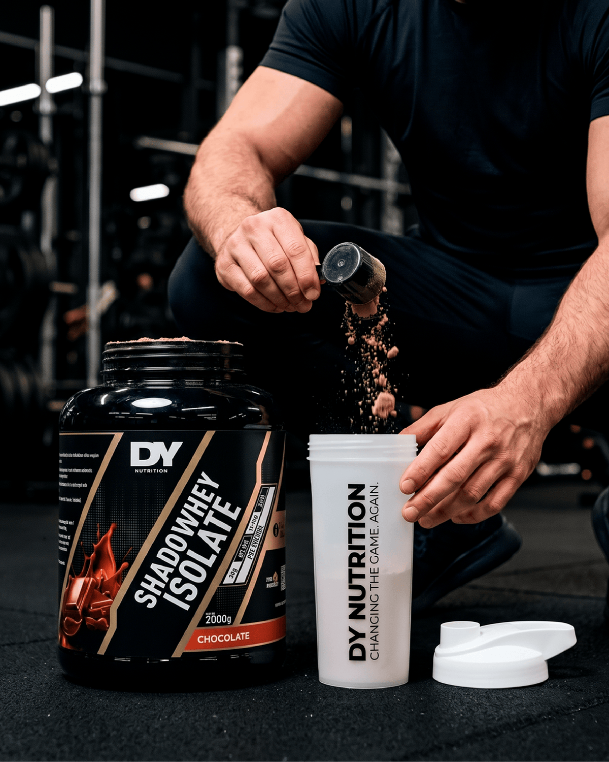 Shadowhey Isolate DY Nutrition rutina diaria