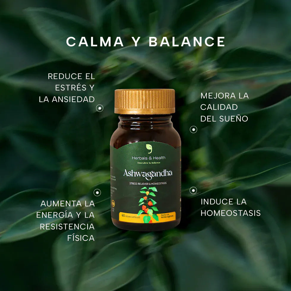 Ashwagandha 100% Raíz Pura