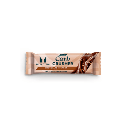 Barra Vegana Carb Crusher 16 Gr Sabor Maní y Chocolate