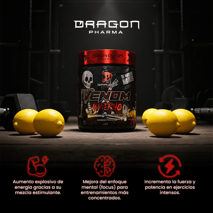Venom Inferno Pre Workout Dragon Pharma