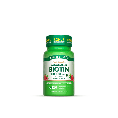 Biotina 10,000 mcg | Máxima Potencia Nature's Truth