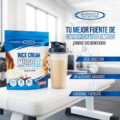 Crema de arroz Bluhealth