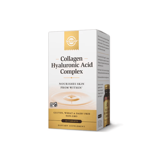 Colágeno con Ácido Hialurónico 120 mg Solgar