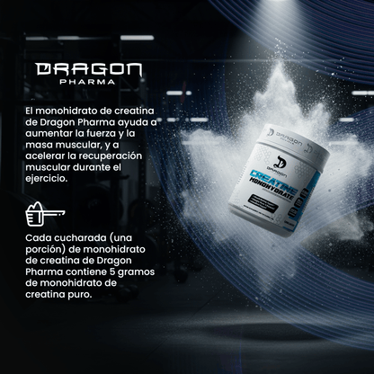Creatine 100% Monohydrate Dragon Pharma