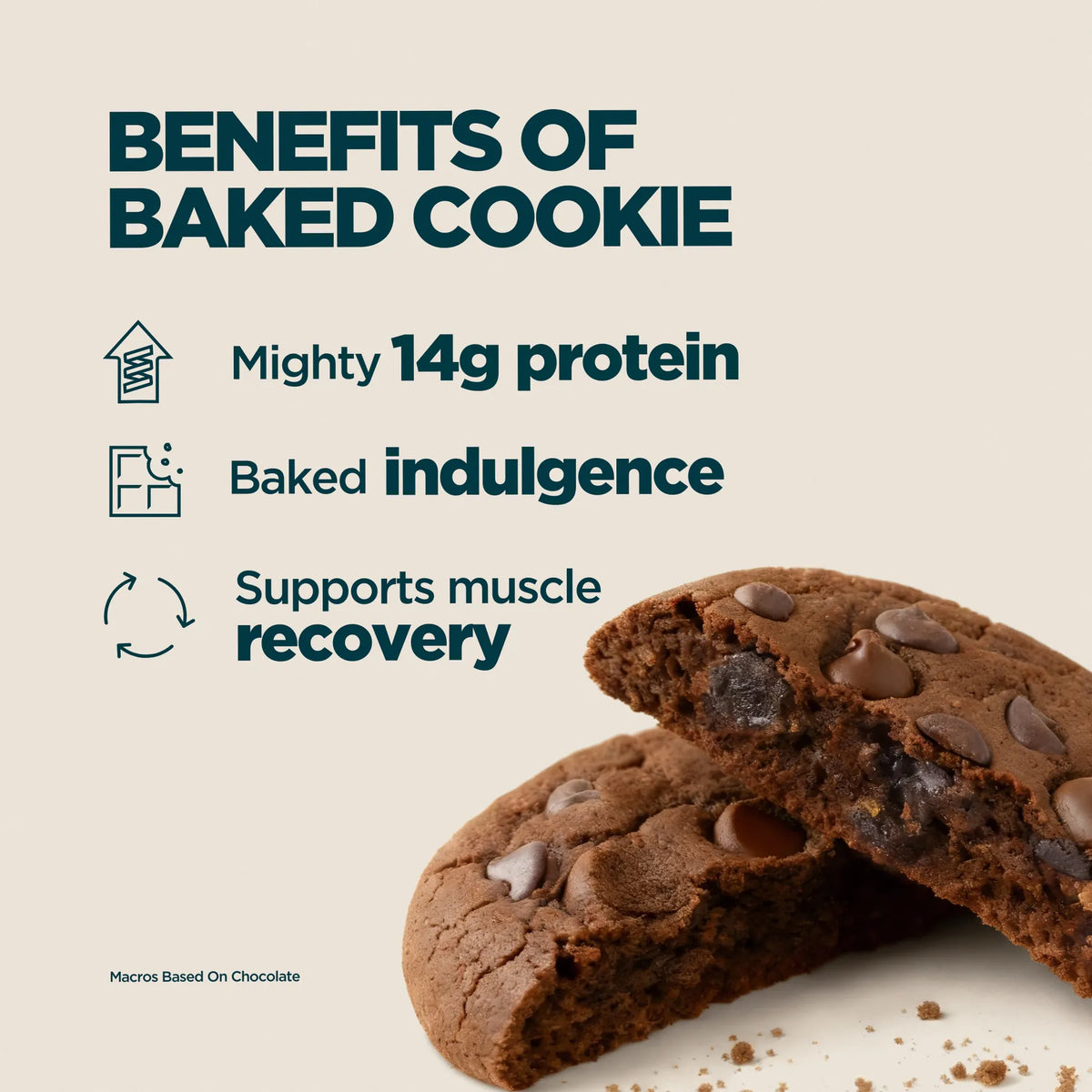 Cookie Proteica al Horno Double Chocolate - imagen 3
