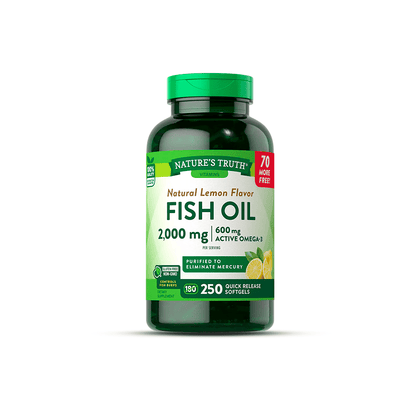 FISH OIL FUENTE DE OMEGA 3 2,000 mg Nature's Truth