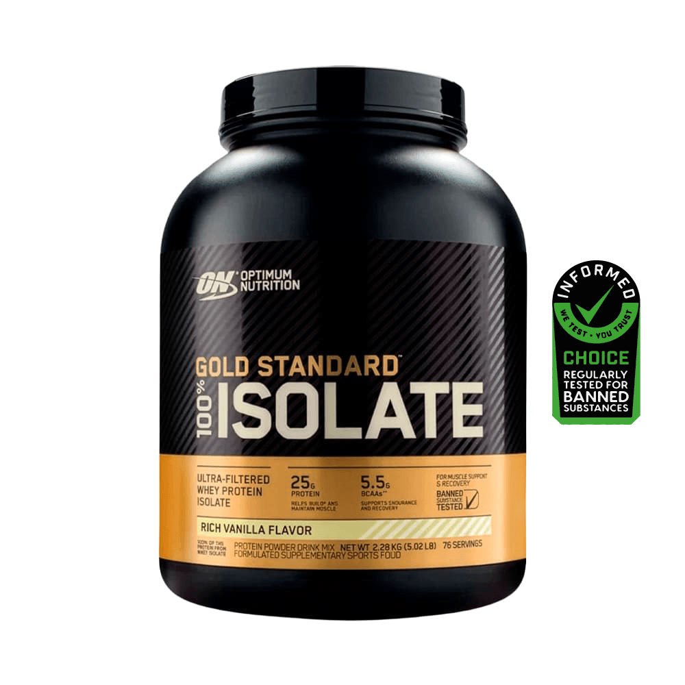 Gold Standard 100% Isolate Rich Vainilla Bliss 5 lb - imagen 1