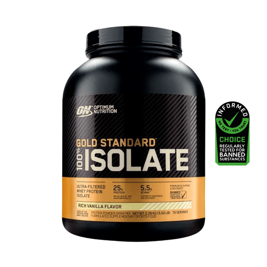 Gold Standard 100% Isolate Rich Vainilla Bliss 5 lb - imagen 1