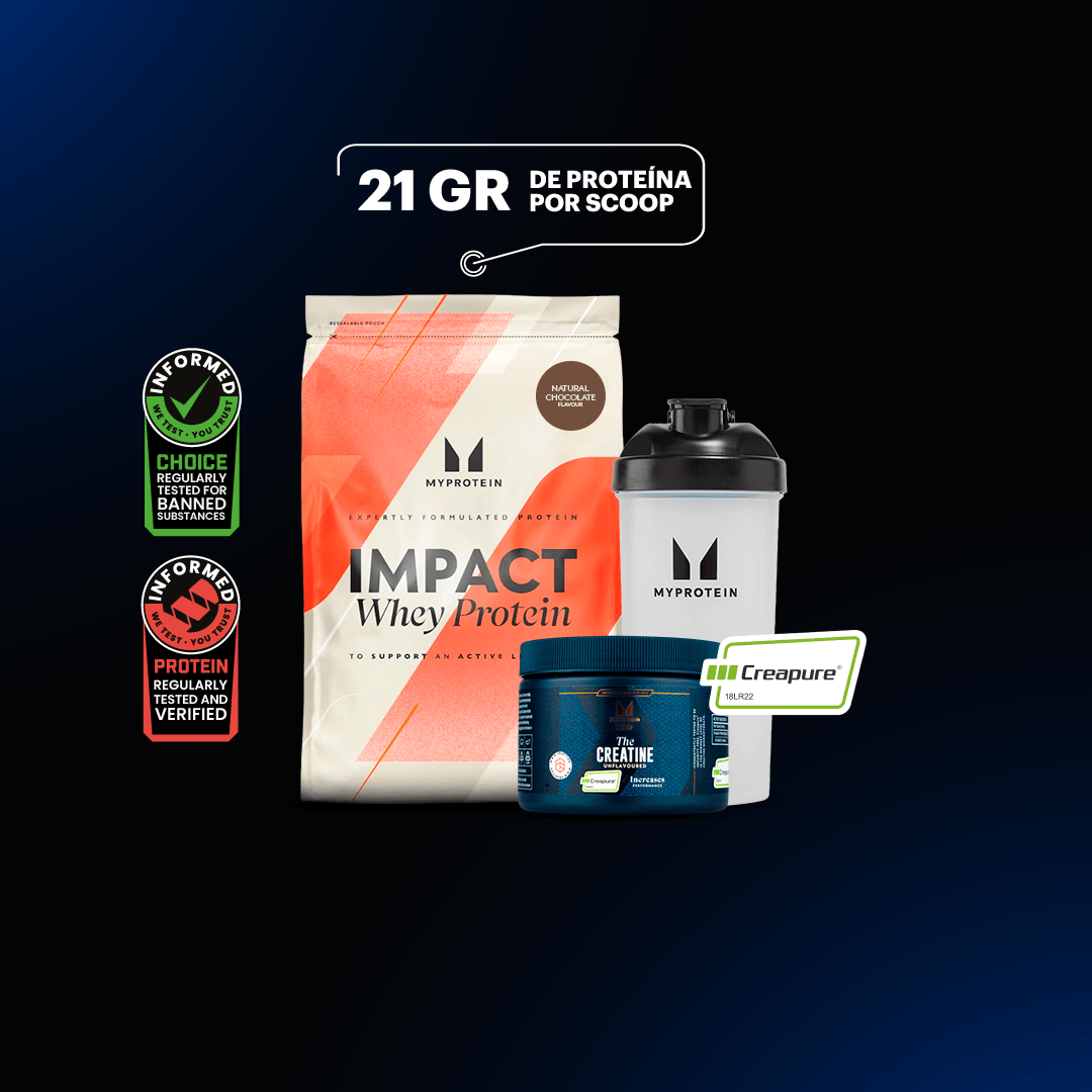 Impact Whey Protein MP Chocolate 2.5 kg + Creatine Creapure 250gr + Shaker 600ml