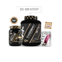 Shadowhey Protein Vainilla 2 kg DY + Creatina DY 500gr + HIT EAA Bubble Gum DY