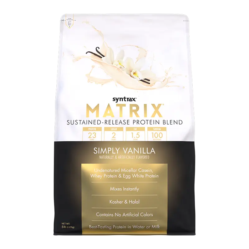 Proteína Matrix 5 LB Simply Vanilla