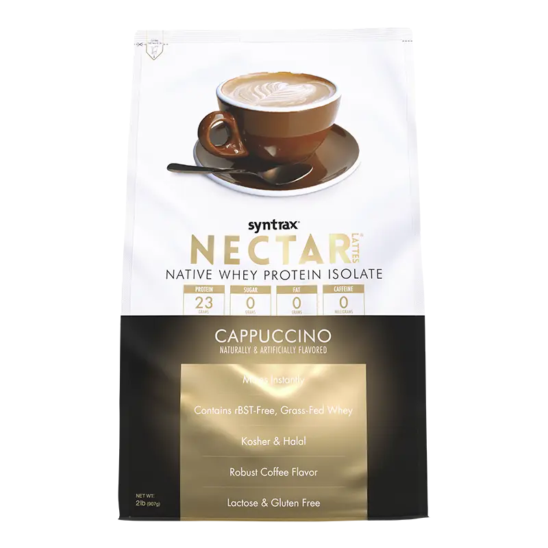 Proteína Aislada Nectar Lattes 2 LB Cappuccino