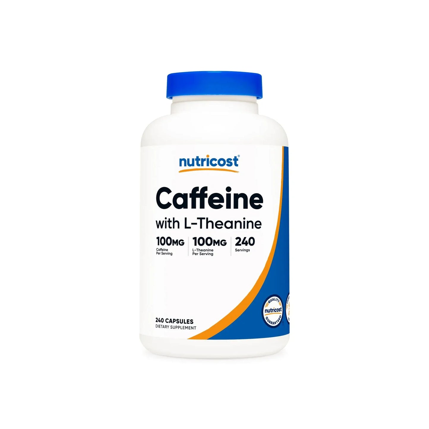 Cafeína con L-Teanina Cápsula Nutricost