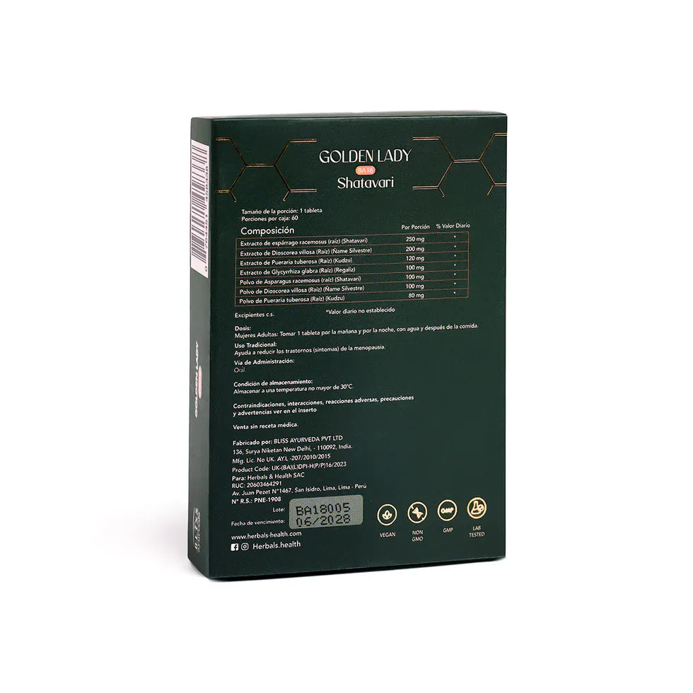 Golden Lady Equilibrio Hormonal Natural Mujer