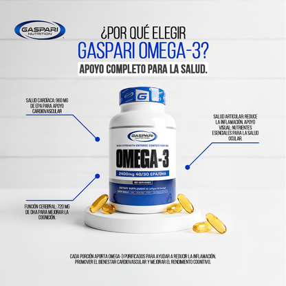 Omega 3 - 2,400 Mg  Gaspari Nutrition