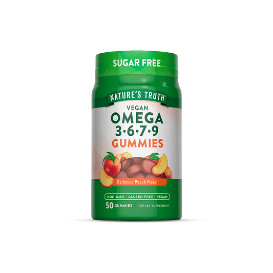 Omega 3-6-7-9 Gomitas | Origen Vegetal  Nature's Truth
