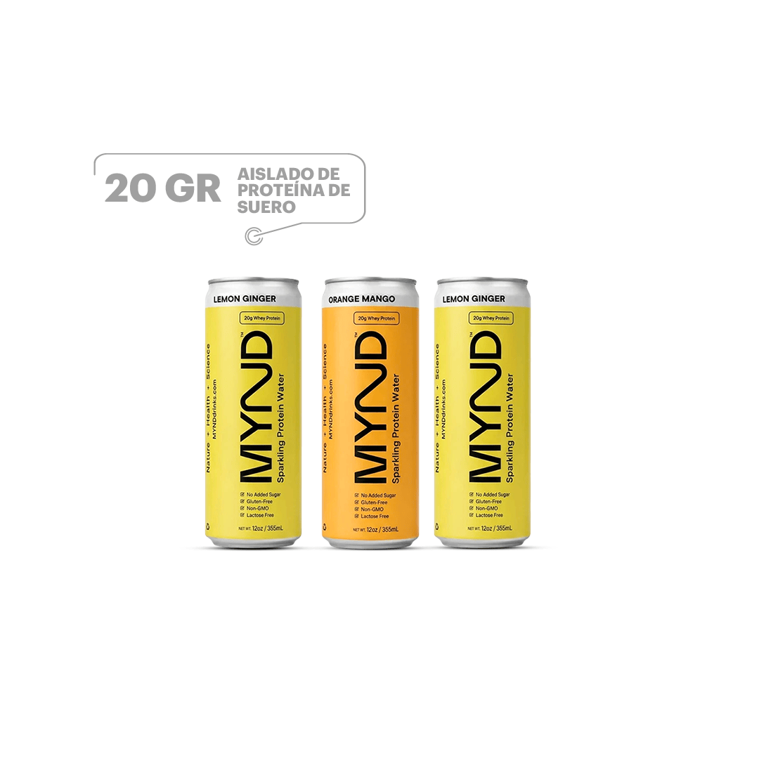 Pack x3 Mynd Lemon Ginger