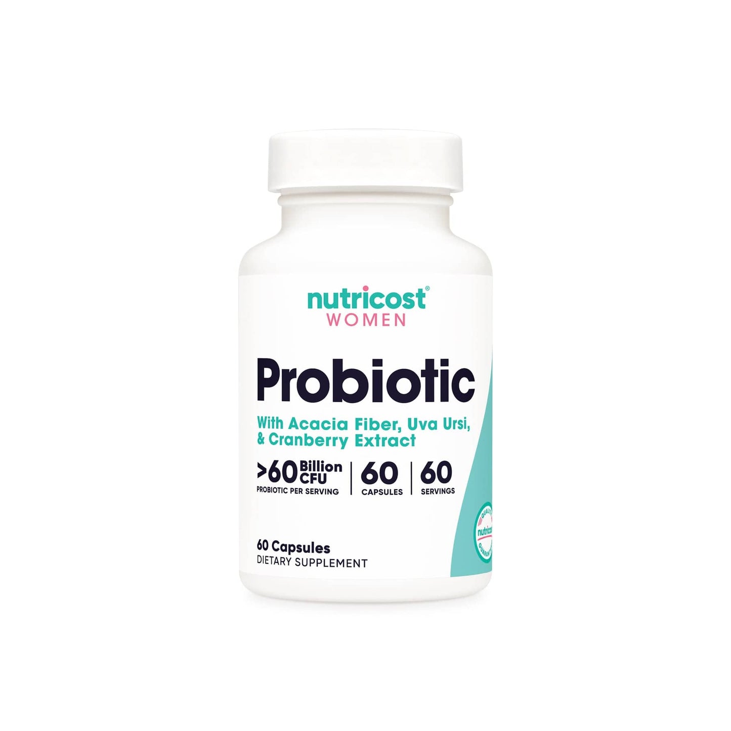 Probiótico para mujeres + 60 Billion CFU Nutricost - vista frontal