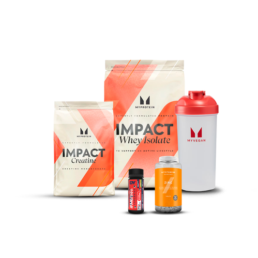 Impact Whey Isolate 1kg + Creatina 250g + Shaker 600ml MP + Zinc + 1UND M6teen