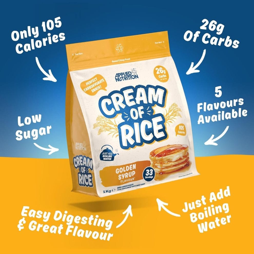 Crema de arroz Golden Syrup 1 Kg Applied Nutrition - imagen 3
