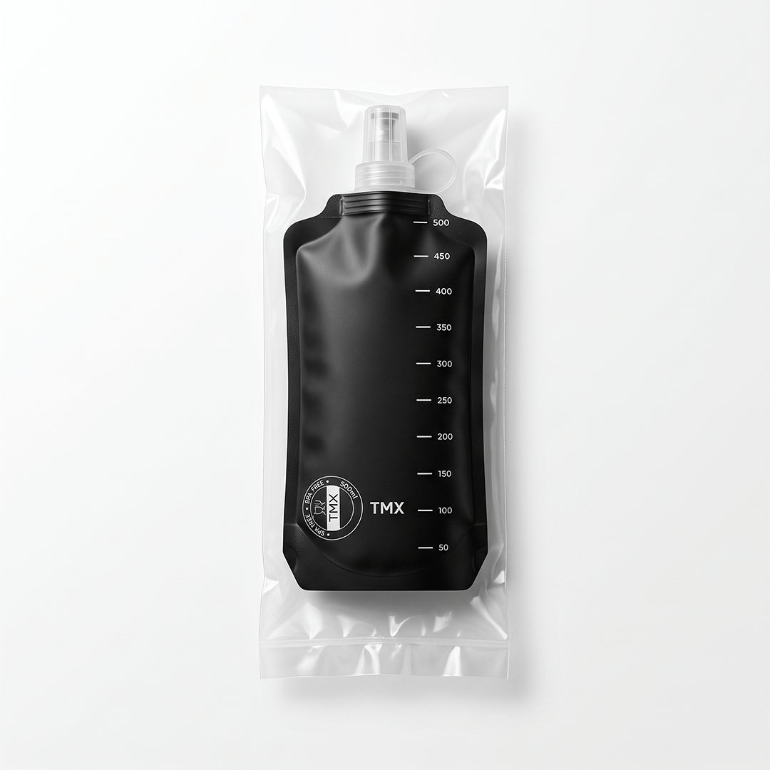 Soft Flask Negro 500 ml TMX Wellness