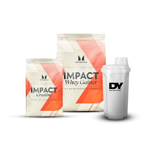 Impact Whey Gainer 2.5kg + Shaker 700 ml DY + Creatina MP 250gr