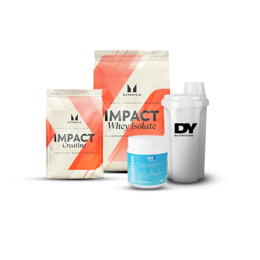 Impact Whey Isolate 2.5 kg + Creatina MP 250gr + Shaker 700ml DY + Magnesio Efervescente