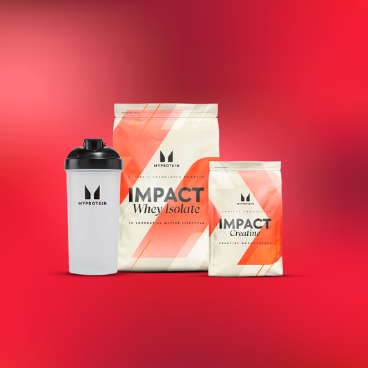 PROMO FIT: Impact whey Isolate 1kg + Creatina 250gr + Shaker 600ml MP TAPA NEGRA