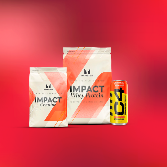 PROMO FIT: Impact whey Protein 1kg + Creatina 250gr MP + Lata C4