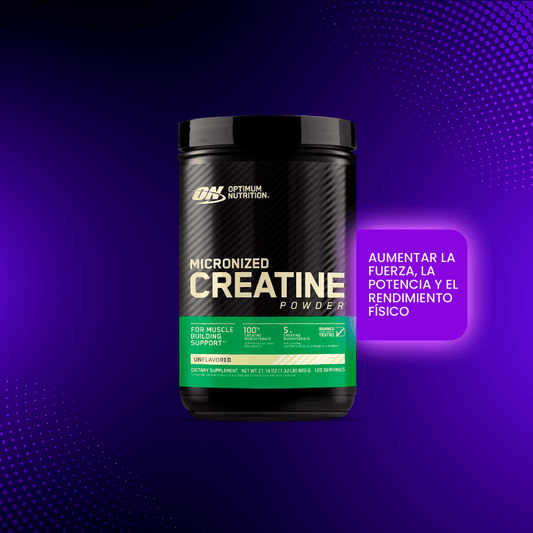PROMO BLACK: Creatina 600gr OPTIMUM NUTRITION