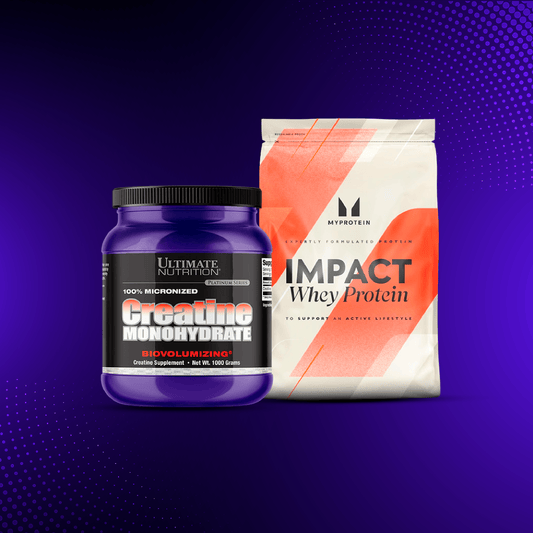 PROMO BLACK: Creatina 1 kg Ultimate Nutrition + Impact Isolate 1 Kg MP