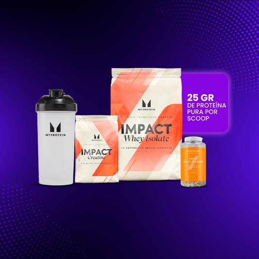 PROMO BLACK: Impact Whey Isolate 2.5kg + Creatina 250gr My Protein + Shaker 600 Ml MP TAPA NEGRA + Daily Multivitamin 60 Caps